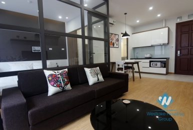A new-furnished studio for rent in Cau giay, Ha noi